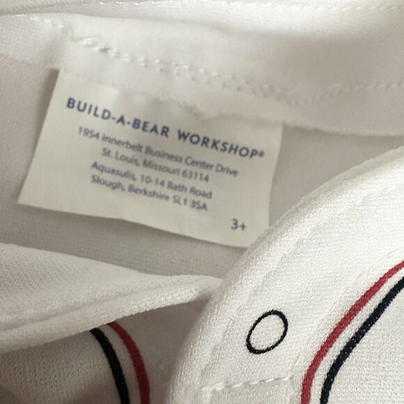Build A Bear Workshop BABW Baseball Jersey Outfit Clothes Accessories - Picture 2 of 4